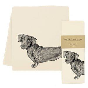 Dachshund Tea Towel