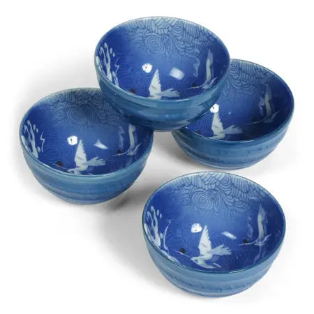 Blue Cranes Saucer/Dish