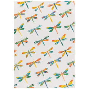 Dragonfly Baker Floursack Kitchen Towel