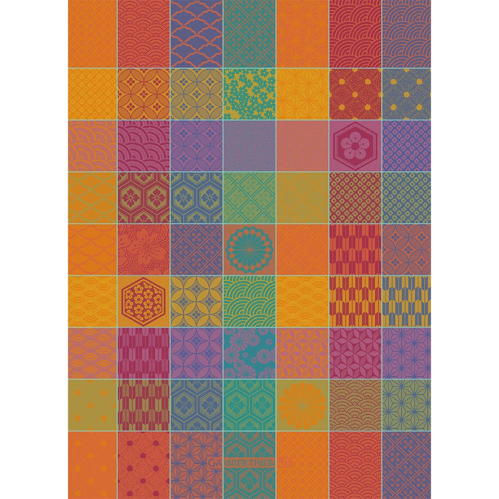 Mille Hana Floralies Jacquard Tea Towel