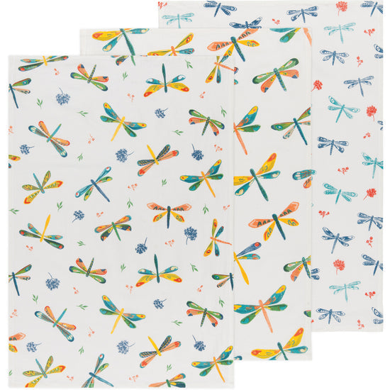 Dragonfly Baker Floursack Kitchen Towel