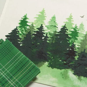 Pine Woods Companion Cotton Kitchen Towel