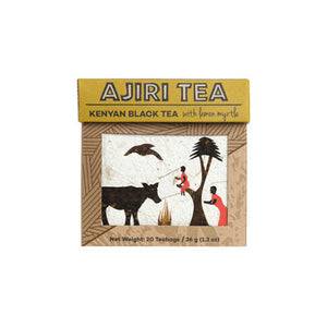 Ajiri Kenyan Black Tea with Lemon Tea Bags