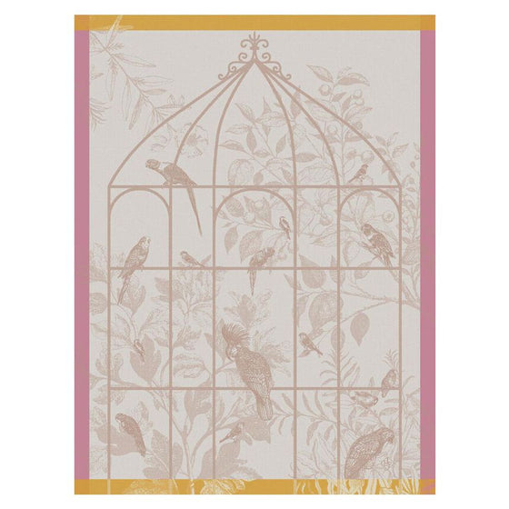 Le Jacquard Tarte Printanière Tea Towel Pink