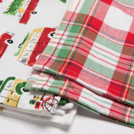 Holiday Cars Coordinating Kitchen Towel