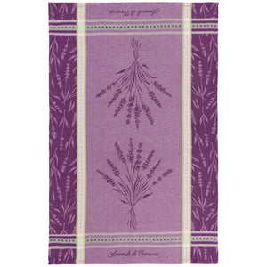Lavender Jacquard Kitchen Towel