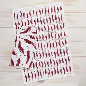 Chili Print (small) Floursack Kitchen Towel