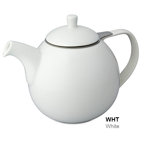 ForLife Curve Teapot With Infuser 45 oz (Multiple Colors)
