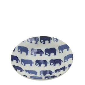 Elephant Lines Saucer Dish
