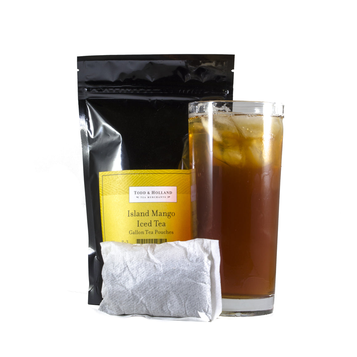 Island Mango Iced Tea Gallon Pouches - Todd & Holland Tea Merchants