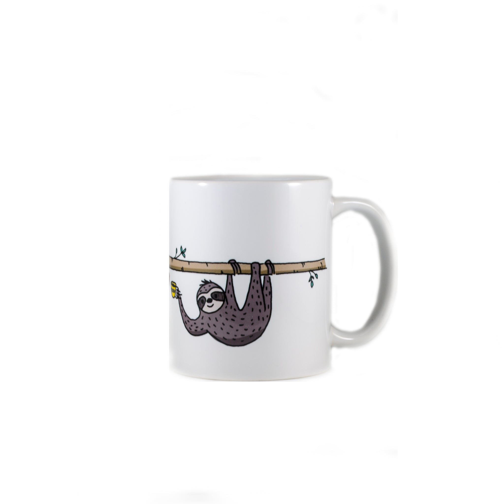 T&H Exclusive Tea Loving Sloths Ceramic Mug - Todd & Holland Tea Merchants