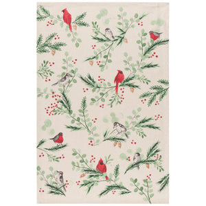 Forest Birds Kitchen Towel