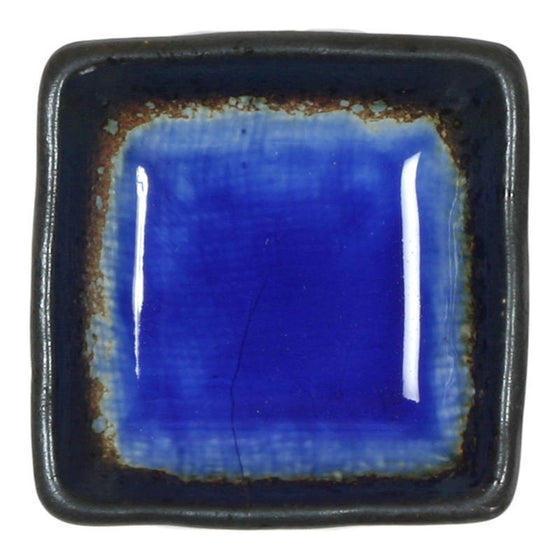 Cobalt Blue Square Sauce Dish