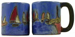 Mara Mug Round Sail Boats